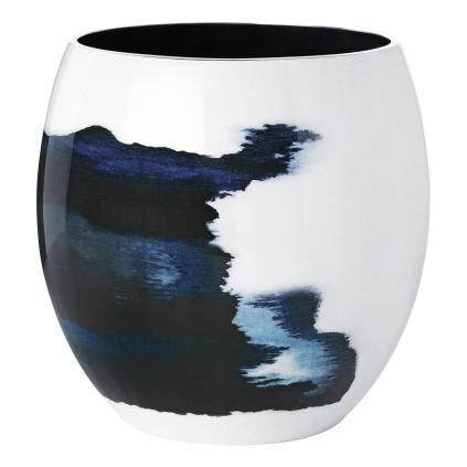 Ваза STOCKHOLM AQUATIC 21 см, син, алуминий, Stelton