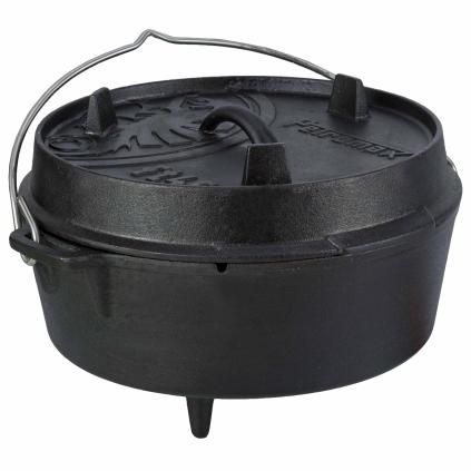 Съд за готвене на открито FT4.5, 4,5л, с крачета, чугун, Petromax