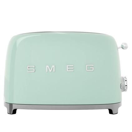 Тостер TSF01PGEU, 2 резена, пастелно зелен, Smeg
