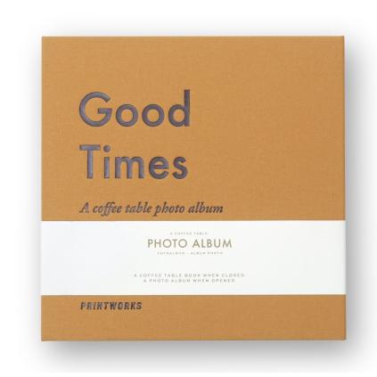 Албум за снимки GOOD TIMES Printworks, оранжев