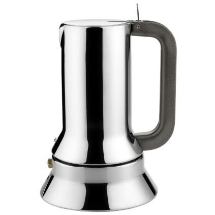 Кафемашина 9090 300 ml, кафяв дръжка, Alessi