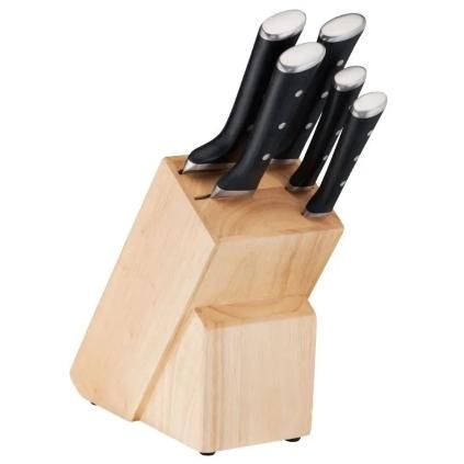 Комплект ножове ICE FORCE K232S574, комплект от 6 бр., с блок, Tefal