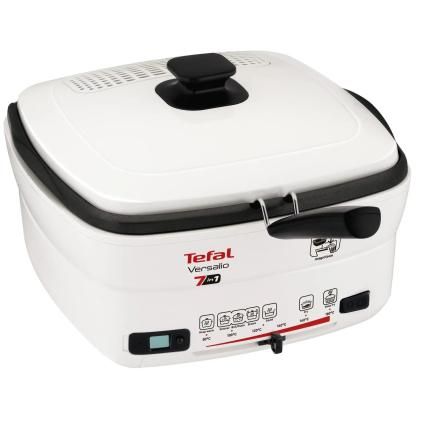 Мултифункционален фритюрник и тенджера за готвене 7в1 VERSALIO DE LUXE FR490070 Tefal бял