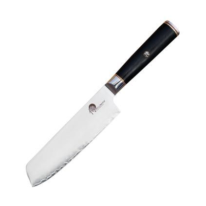 Японски нож NAKIRI OKAMI 17 см, черен, Dellinger