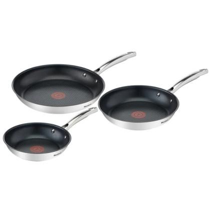 Комплект тигани DUETTO+, комплект от 3 бр., незалепващ, Tefal