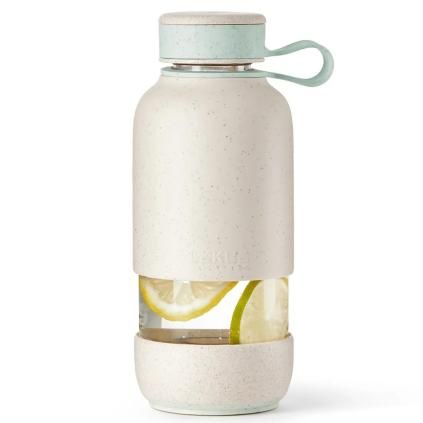 Бутилка за вода BOTTLE TO GO 600 мл, сметана, Lékué