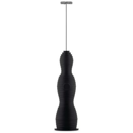 Пенообразувател за мляко PULCINA, черен, Alessi