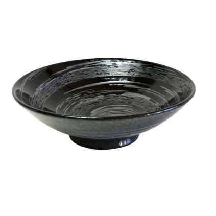 Купа за рамен GUNMETAL SWIRL 24,5 cм, 900 мл, MIJ