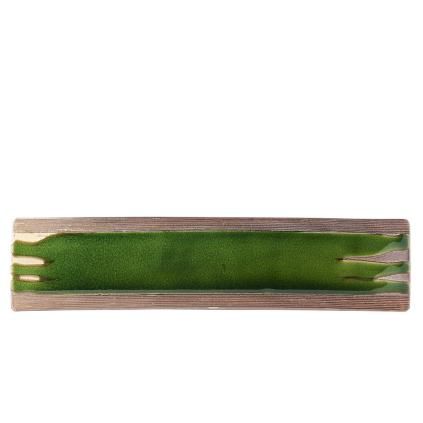 Чиния за суши и сашими EARTH BRIGHT GREEN 52 x 12 cм, MIJ