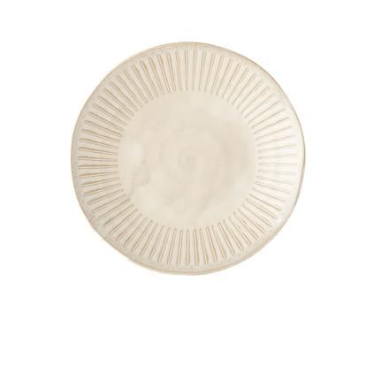 Чиния за вечеря RIDGED ALABASTER 25 см, MIJ