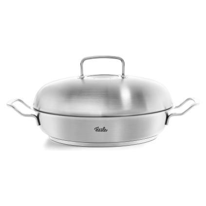 Съд за печене и сервиране с капак с висок купол ORIGINAL-PROFI COLLECTION 24 см, 2л, Fissler