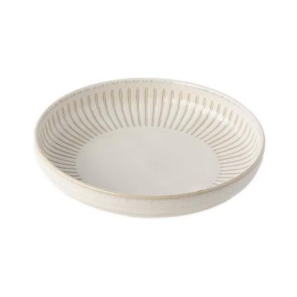 Дълбока чиния RIDGED ALABASTER 20,5 cм, MIJ