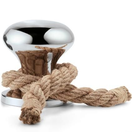Спирачка за врата HAMBURGER STOPPER 12,5 cm, сребърен, Philippi