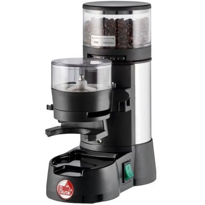 Кафемелачка JOLLY DOSATO, черно/сребриста, La Pavoni