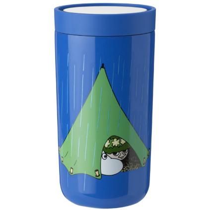 Термос чаша TO GO CLICK MOOMIN CAMPING 200 ml, син, Stelton