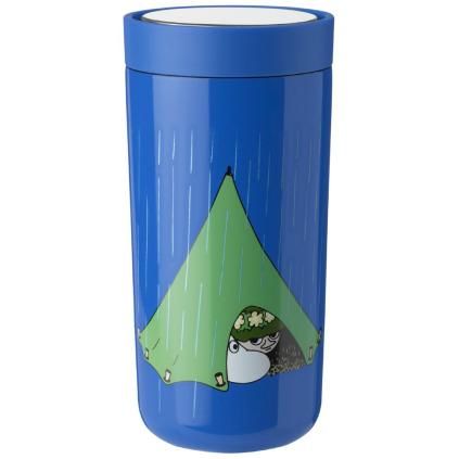 Термос чаша TO GO CLICK MOOMIN CAMPING 400 ml, син, Stelton