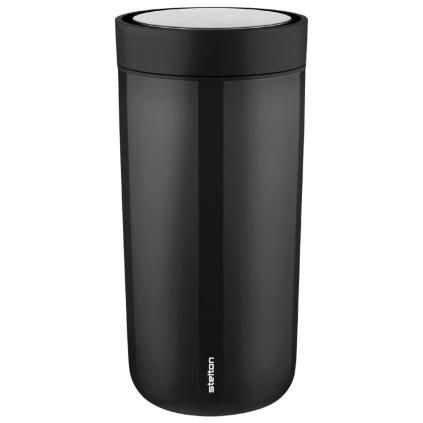 Термос чаша TO GO CLICK 400 ml, черен, Stelton