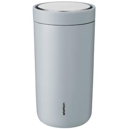 Термос чаша TO GO CLICK 200 ml, матова облачна, Stelton