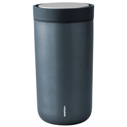Термос чаша TO GO CLICK 200 ml, гланцова тъмносин, Stelton