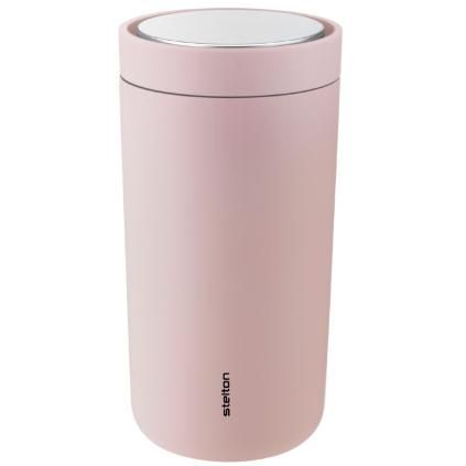 Термос чаша TO GO CLICK 200 ml, матов розов, Stelton