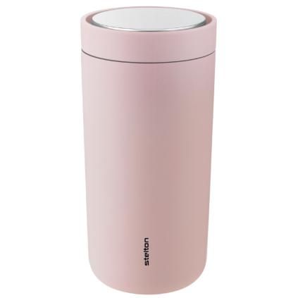 Термос чаша TO GO CLICK 400 ml, матов розов, Stelton