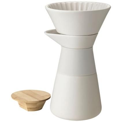 Кафемашина за капково кафе THEO 600 мл, пясъчен цвят, Stelton