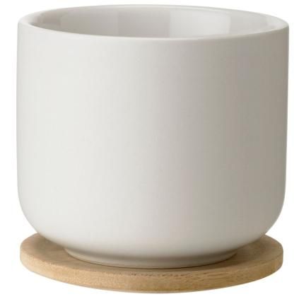 Чаша с подложка THEO 200 мл, пясъчен цвят, Stelton