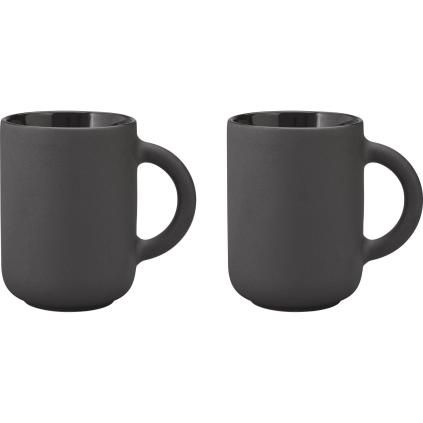 Чаша THEO 350 ml, комплект от 2 бр., черен, Stelton