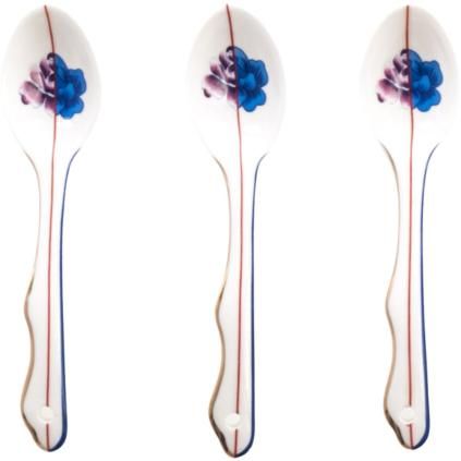 Лъжичка за кафе HYBRID ARMILLA , комплект 3 бр., 11,5 см, Seletti