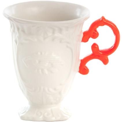 Чаша за чай I-WARES 11,5 cм, оранжево, Seletti