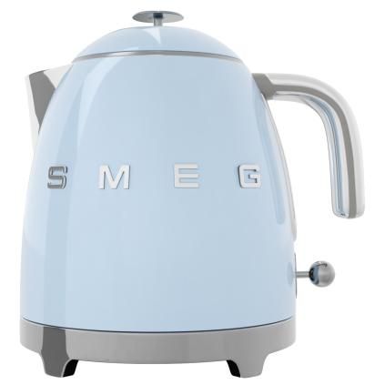 Електрически кана 50'S STYLE MINI KLF05PBEU, 800 мл, пастелно синя, Smeg