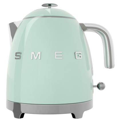 Електрически кана 50'S STYLE MINI KLF05PGEU, 800 мл, пастелно зелена, Smeg