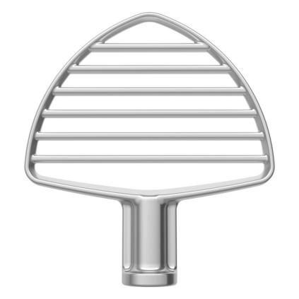 Приставка за сладкиши за настолен миксер 5KSMPB7SS, неръждаема стомана, KitchenAid