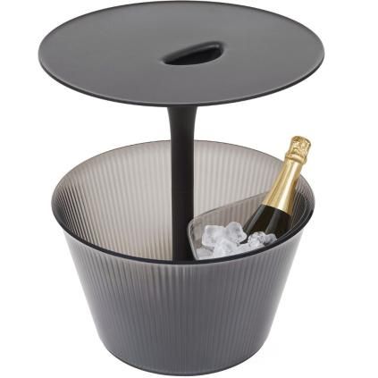 Странична маса PICK-UP 49 см, черна, Alessi