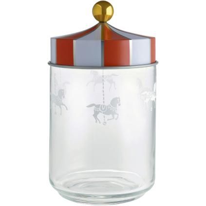 Кухненски буркан CIRCUS 1л, прозрачен, Alessi