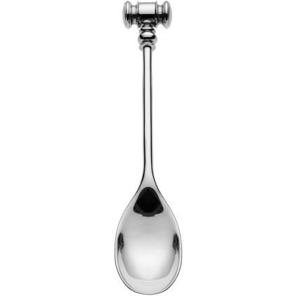 Лъжица за яйца DRESSED, комплект 2 бр., 12 см, сребриста, Alessi