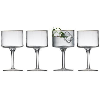 Чаша за джин и тоник PALERMO GOLD , комплект 4 бр., 320 мл, Lyngby Glas