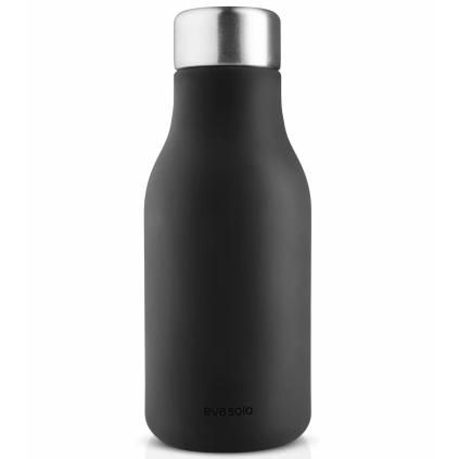 Дозатор за Сапун за ръце 200 ml, черен, силикон, Eva Trio