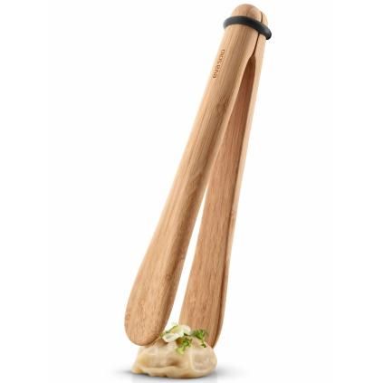 Щипки за сервиране NORDIC KITCHEN 24,5 cm, кафяв, бамбук, Eva Trio