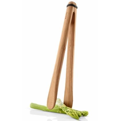 Щипки за сервиране NORDIC KITCHEN 33 cm, кафяв, бамбук, Eva Trio