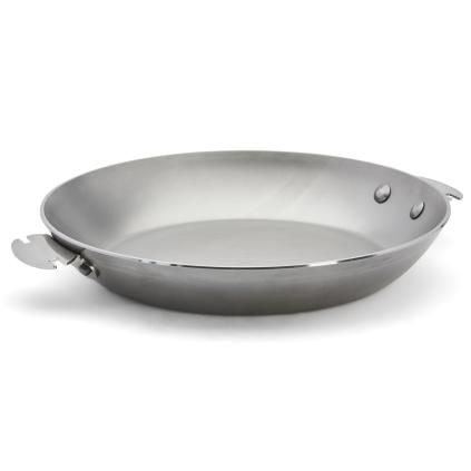 Тиган MINERAL B LOQY 28 см, сребрист, стомана, de Buyer