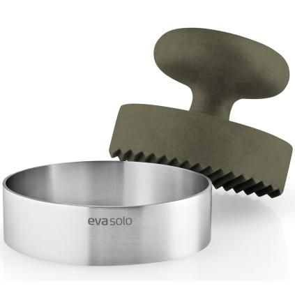 Преса за бургери GREEN TOOL 9 см, зелен, неръждаема стомана/пластмаса, Eva Trio