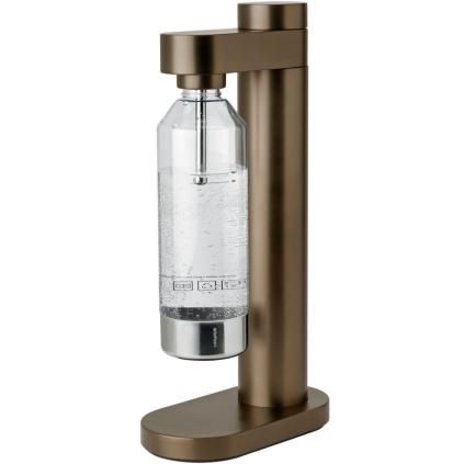 Карбонатор за вода BRUS 42 см, кафяв металик, неръждаема стомана, Stelton