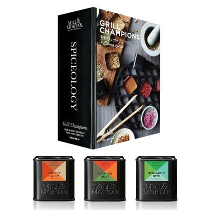 Подправки GRILL CHAMPIONS, комплект 3 бр., Mill & Mortar