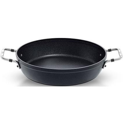 Съд за печене и сервиране ADAMANT 24 см, черен, алуминий, Fissler