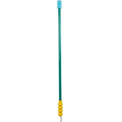Декоративна стенна лампа SUPERLINEA 141,5 cм, зелена, дърво/пластмаса, Seletti