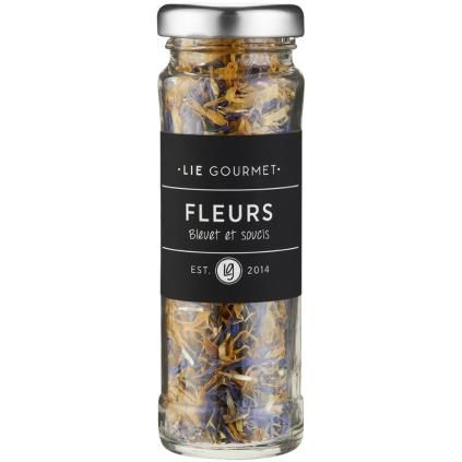 Сушени цветове 3 г, невен и царевични цветове, Lie Gourmet
