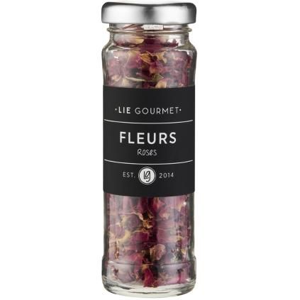 Сушени цветове 6 г, венчелистчета от рози, Lie Gourmet
