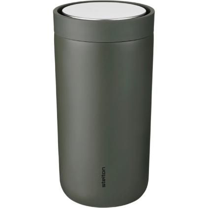 Чаша за пътуване TO GO CLICK 200 мл, мека тъмна гора, Stelton
