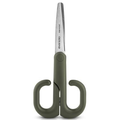 Кухненски ножици GREEN TOOLS 16 cm, зелен, пластмаса, Eva Trio